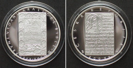 CZECH REPUBLIC. 200 Korun 2004, Kralice Bible, silver Proof