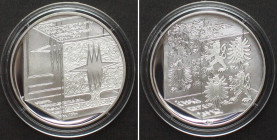 CZECH REPUBLIC. 200 Korun 2006 Glass Making School Kamenicky Senov, silver Proof