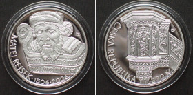 CZECH REPUBLIC. 200 Korun 2006, Matej Rejsek, silver Proof