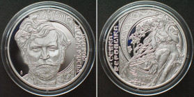 CZECH REPUBLIC. 200 Korun 2010, Alfons Mucha, silver Proof