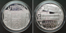 CZECH REPUBLIC. 200 Korun 2011, Jiri Melantrich silver Proof