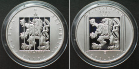 CZECH REPUBLIC. 200 Korun 2014, Velvet Revolution, silver Proof