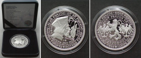 CZECH REPUBLIC. 1 oz 2015, JAN HUS, silver Proof