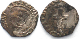 FRANCE Liard ND(after 1543) R Saint-Andre FRANCIS I billon XF!