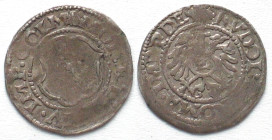 COLMAR 2 Kreuzer ND (1580-1600) Title RUDOLPH II silver XF