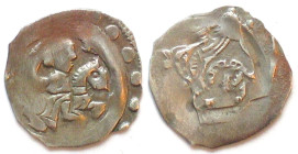 REGENSBURG o. FREISING. AR Pfennig 1230-40, Ludwig I o. Otto II, XF!