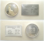 GREECE 100 Drachmai 1978 BANK OF GREECE 50TH ANN. silver original foil !