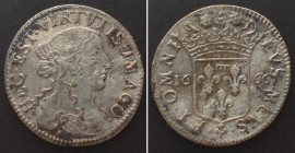 FOSDINOVO Luigino 1666, Maria Maddalena Centurioni Malaspina, billon, XF