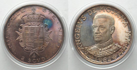 ORDER OF MALTA 2 Scudi 1964 ANGELO DE MOJANA silver Proof