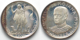 ORDER OF MALTA 2 Scudi 1966 ANGELO DE MOJANA silver Proof SCARCE!