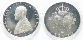 ORDER OF MALTA Scudo 1973 ANGELO DE MOJANA silver Proof SCARCE!