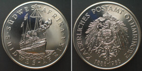 GERMAN SOUTH-WEST AFRICA Medal 1988 POST OFFICE OTJIMBINGWE Cu-Ni 38mm