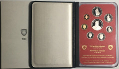 SWITZERLAND 1993 PROOF SET RARE!