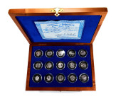 Complete Galaxy Medals Mini-Shuttle Series of Medalets. Silver. Mint State.
Approximately 60 grams total, .999 fine, 1.929 troy ounces ASW. Housed in...