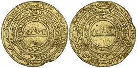 FATIMID, AL-MU‘IZZ (341-365h) Dinar, al-Mansuriya 342h Weight: 4.11g Reference: Nicol 388 Small edge kink and possibly once mounted, otherwise very fi...
