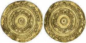 FATIMID, AL-‘AZIZ (365-386h) Dinar, Filastin 370h Weight: 4.08g Reference: Nicol 673 Wavy flan, otherwise very fine and rare

Estimate: GBP 1000 - 1...