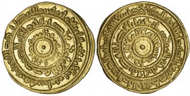 FATIMID, AL-MUSTANSIR (427-487h) Dinar, Barqa 448h Weight: 4.17g Reference: Nicol 1701 Extremely fine and extremely rare. Ex Baldwin’s ‘Classical Rari...