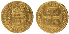 D.João V - Moeda (4000 Réis) 1723 Rio Janeiro, Bela, A.G:102.25, 10,56gr