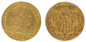 D.João V - Escudo (1600 Réis) 1732, BC+, A.G:117.12, 3,16gr