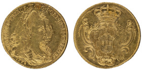 D.Maria I e D.Pedro III - Peça (6400 Réis) 1778, MBC, A.G:27.02, 14,22gr