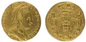 D.Maria I - Escudo (1600 Réis) 1787, MBC-, A.G:23.01, Véu de Viúva, Data tipo Muito Rara, Ligeiramente cerceada, 3,22gr