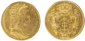 D.Maria I - Peça 1792 (6400 Réis) Rio Janeiro, MBC, A.G:33.07, 14,25gr