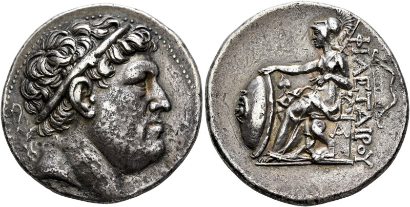 KINGS OF PERGAMON. Eumenes I, 263-241 BC. Tetradrachm (Silver, 30 mm, 16.72 g, 1...