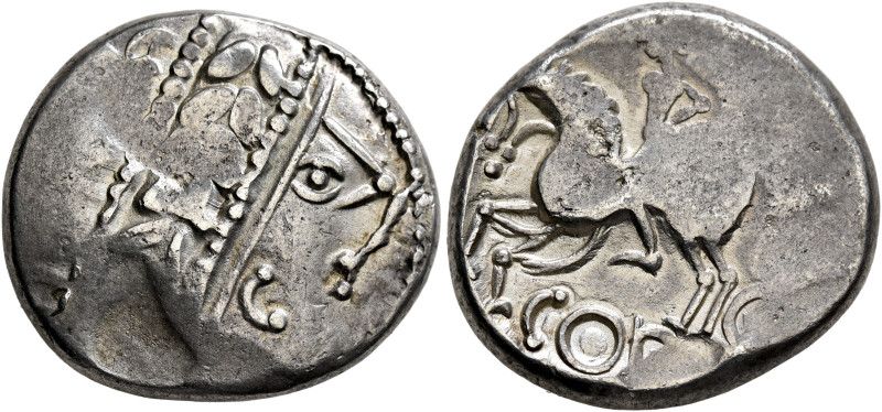 CENTRAL EUROPE. Noricum (West). Circa 2nd to 1st centuries BC. Tetradrachm (Silv...