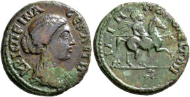 THRACE. Philippopolis. Crispina, Augusta, 178-182. Diassarion (Bronze, 25 mm, 9.37 g, 7 h). ΚΡΙϹΠЄΙΝΑ ϹЄΒΑϹΤΗ Draped bust of Crispina to right. Rev. Φ...