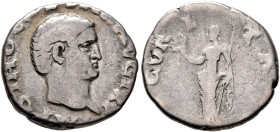 Otho, 69. Denarius (Silver, 17 mm, 3.20 g, 6 h), Rome. IMP OTHO CAESAR AVG TR P Bare head of Otho to right. Rev. SECVRITAS P R Securitas standing fron...