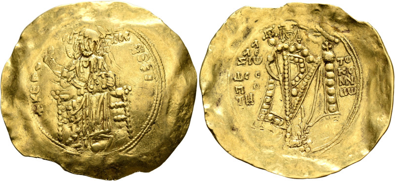 Alexius I Comnenus, 1081-1118. Hyperpyron (Gold, 32 mm, 4.26 g, 6 h), post-refor...