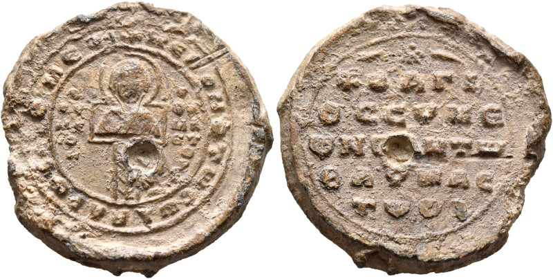 Bartholomeos, 10th century-middle 11th century. Seal (Lead, 33 mm, 30.39 g, 12 h...