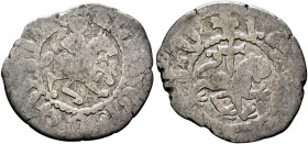 ARMENIA, Cilician Armenia. Royal. Levon III, 1301-1307. Half Tram (Silver, 17 mm, 0.94 g, 7 h), Sis. 'Levon, King of the Armenians' (in Armenian) Levo...