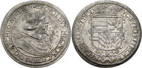 AUSTRIA. Holy Roman Empire. Leopold V, Archduke, 1619-1632. Taler 1620 (Silver, 42 mm, 28.40 g, 12 h), Hall. ✱LEOPOLDVS•NECNON•CÆTERI•D:G:ARCHID:AVSTR...