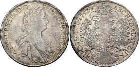 AUSTRIA. Holy Roman Empire. Maria Theresia, Empress, 1740-1780. Taler 1753 (Silver, 41 mm, 27.93 g, 12 h), Hall. M•THERESIA•D:G• - R•IMP•GE•HU•BO•REG:...