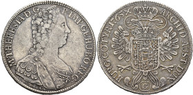 AUSTRIA. Holy Roman Empire. Maria Theresia, Empress, 1740-1780. Taler 1765 G (Silver, 42 mm, 27.95 g, 12 h), Günzburg. M•THERESIA•D:G• - R•IMP•GE•HU•B...