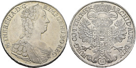 AUSTRIA. Holy Roman Empire. Maria Theresia, Empress, 1740-1780. Taler 1765 G (Silver, 41 mm, 28.05 g, 12 h), Günzburg. M•THERESIA•D:G• - R•IMP•GE•HU•B...