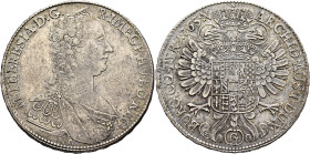 AUSTRIA. Holy Roman Empire. Maria Theresia, Empress, 1740-1780. Taler 1765 G (Silver, 41 mm, 28.02 g, 12 h), Günzburg. M•THERESIA•D:G• - R•IMP•GE•HU•B...