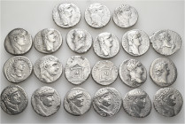 A lot containing 21 silver coins. All: Roman Provincial. Fine to good very fine. LOT SOLD AS IS, NO RETURNS. 21 coins in lot.


From the collection...