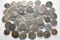 A lot containing 50 bronze coins. All: Gallienus and his family. Antoniniani. Fine to very fine. LOT SOLD AS IS, NO RETURNS. 50 coins in lot.


Fro...