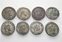 A lot containing 8 bronze coins. All: Roman Imperial. Folles. Very fine to good very fine. LOT SOLD AS IS, NO RETURNS. 8 coins in lot.


From a Eur...