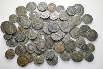 A lot containing 65 bronze coins. All: Roman Imperial. Folles. Fine to very fine. Repatinated. LOT SOLD AS IS, NO RETURNS. 65 coins in lot.


From ...