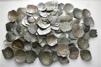 A lot containing 95 bronze coins. Mostly Byzantine. Fine to very fine. LOT SOLD AS IS, NO RETURNS. 95 coins in lot.


From a European collection, f...
