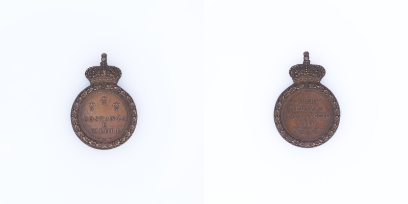 Regno delle Due Sicilie - Francesco II di Borbone (1859-1860) - Medaglia 1860 pe...