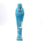 Egyptian Blue Glazed Shabti, 664-332 B.C