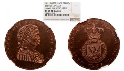 HAITI 
Haiti Copper Fantasy
Crown 1911 NGC PF 65 RD CAMEO