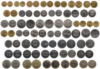 SYRIA 
Syria lot of 40 coins of different values and materials UNC