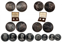 ORDER OF MALTA S. MARINO
lot of 8 coins: 4 from Order of Malta and 4 from S. Marino Silver Proof 
1 Scudi 1965 
1 Scudi 1965 
2 Scudi 1964 
2 Scu...