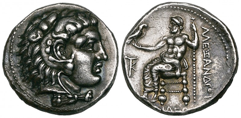 Kings of Macedonia, Alexander III (336-323 BC), tetradrachm, Kition, Cyprus, c. ...