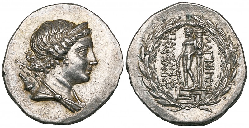 Ionia, Magnesia ad Maeandrum, tetradrachm, c. 150 BC, diademed head of Artemis r...